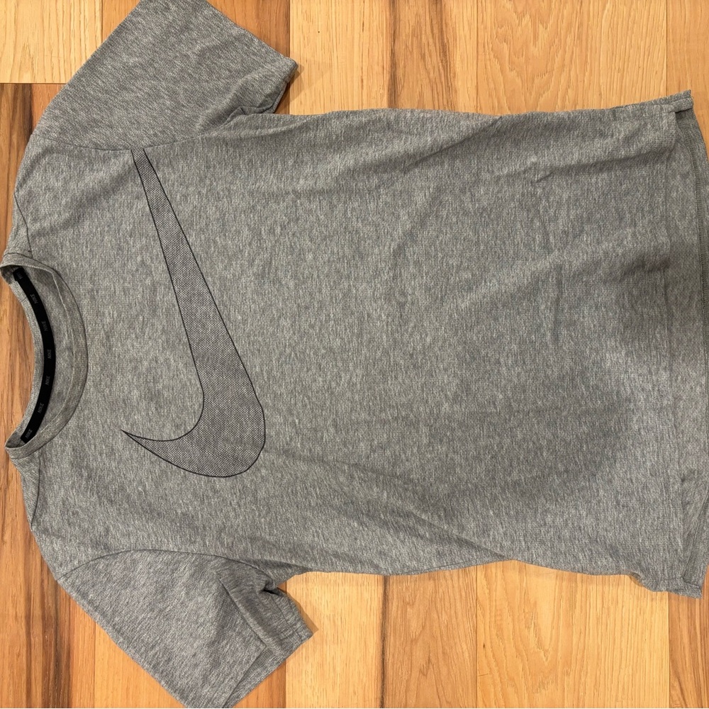 Nike Heather Gray Dri-FIT Tee